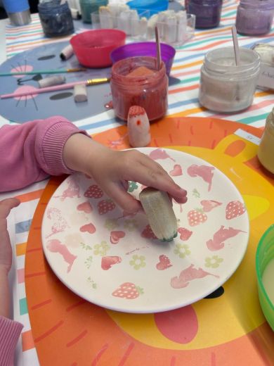 Meine Stempelmethode ist ideal für kleine Kinder